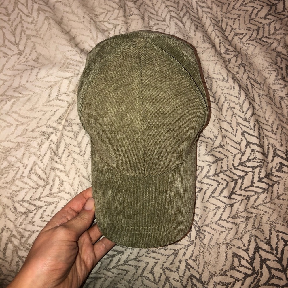 Suede Olive Hat